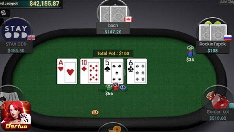 Mô phỏng một ván game Poker Online